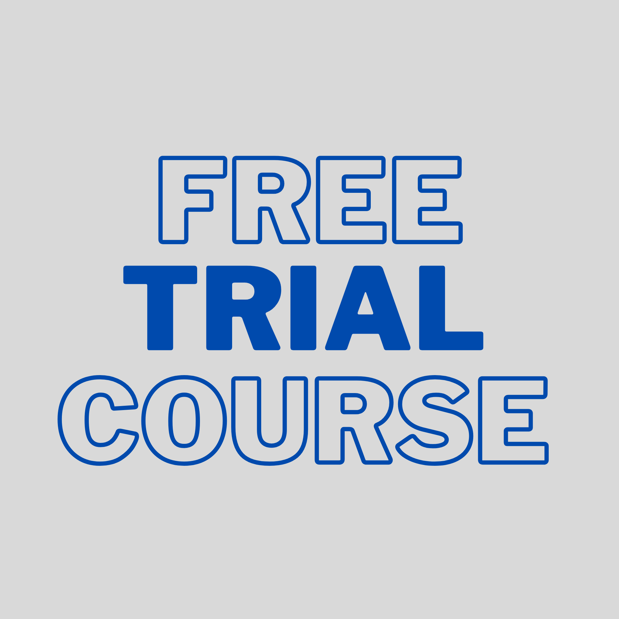 Free Trial Course